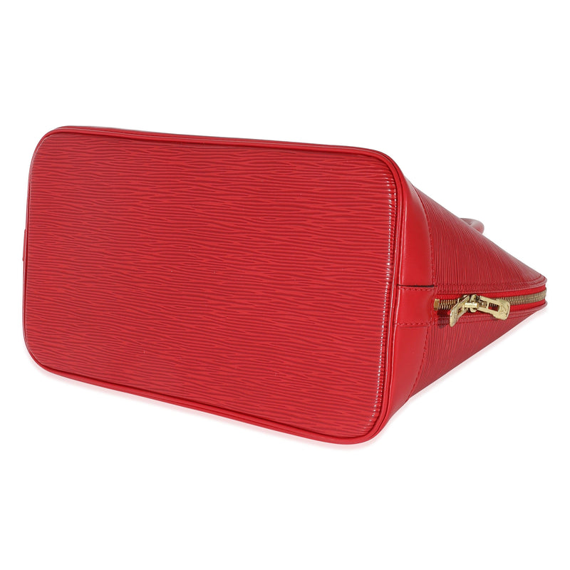 Louis Vuitton, Bags, Louis Vuitton Alma Pm In Red Epi