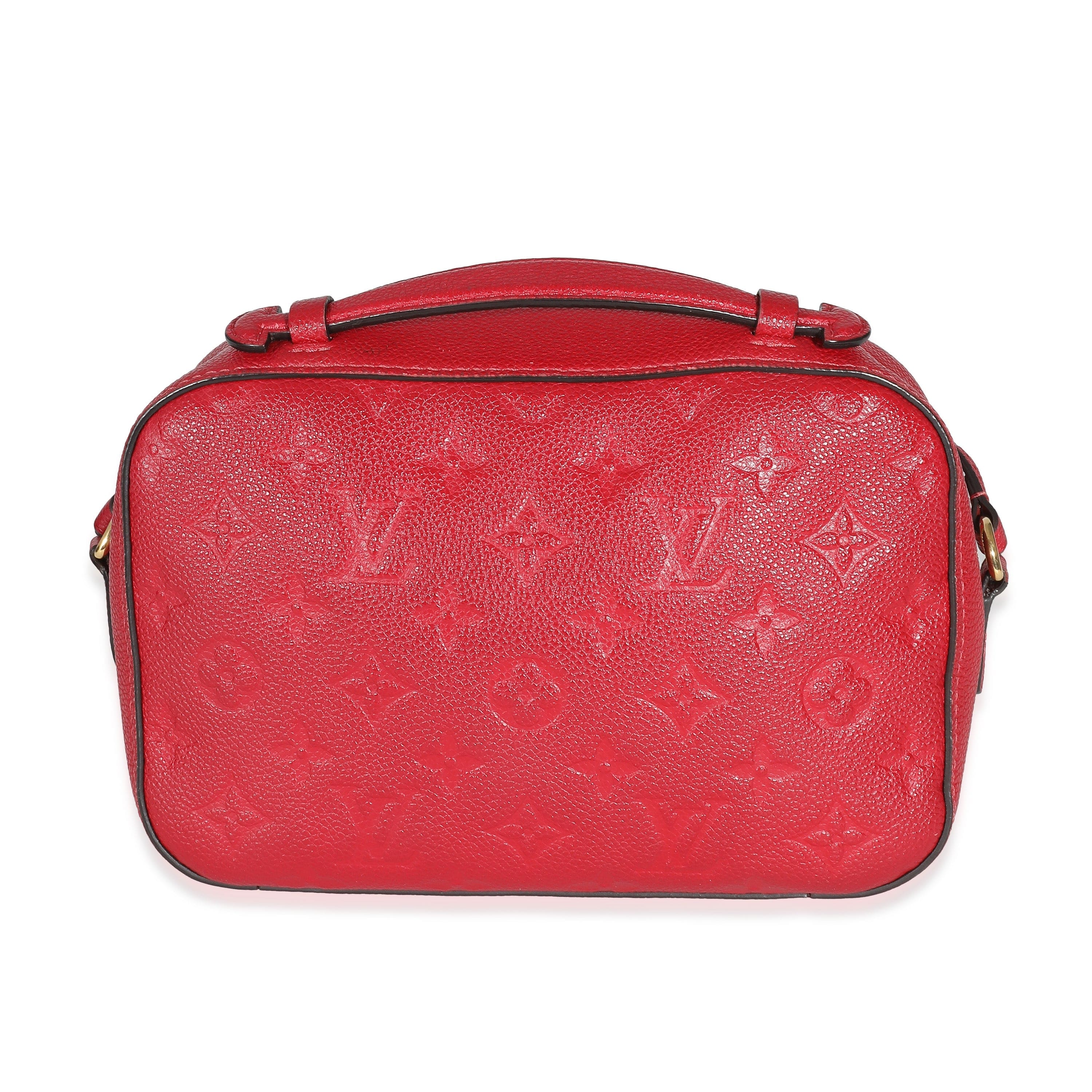 Louis Vuitton Louis Vuitton Red Monogram Empreinte Saintonge Crossbody