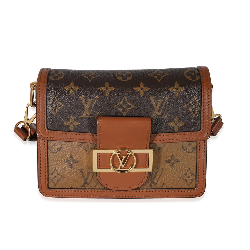 Louis Vuitton Dauphine Chain Wallet Reverse Monogram Canvas at