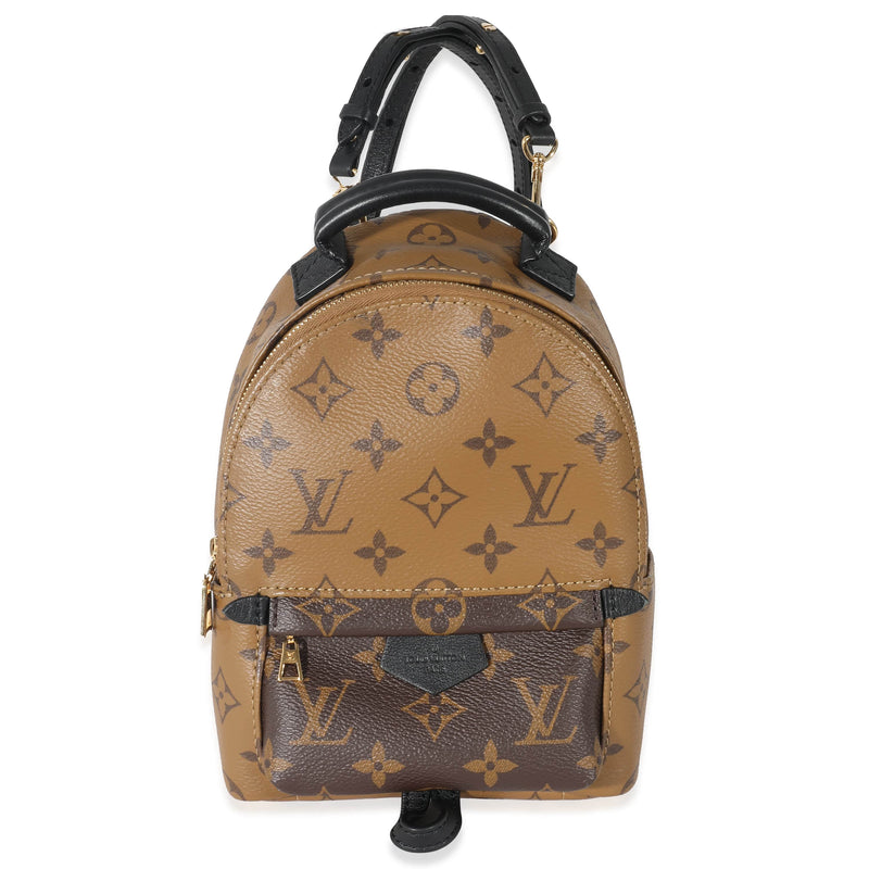 Louis Vuitton Monogram Reverse Mini Palm Springs Backpack 