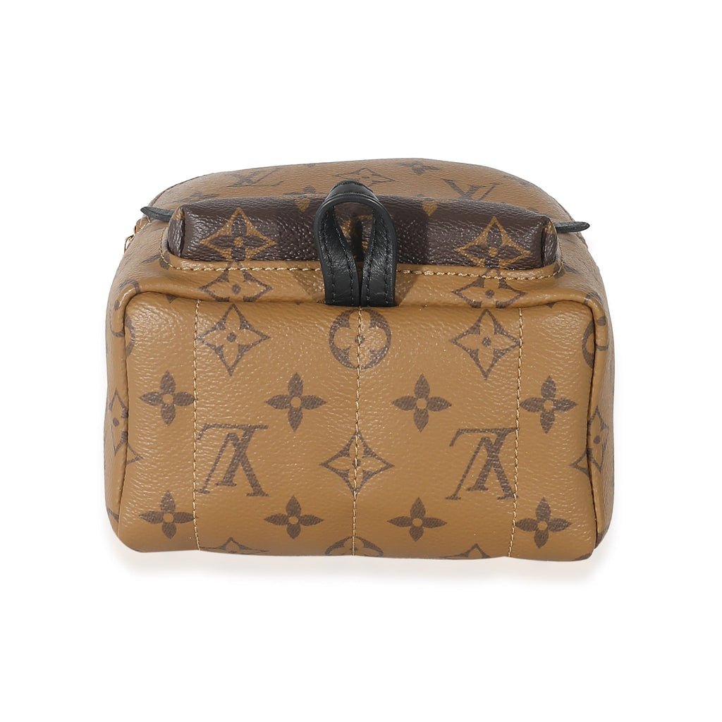 Louis Vuitton Reverse Monogram Mini Palm Springs Backpack - Brown