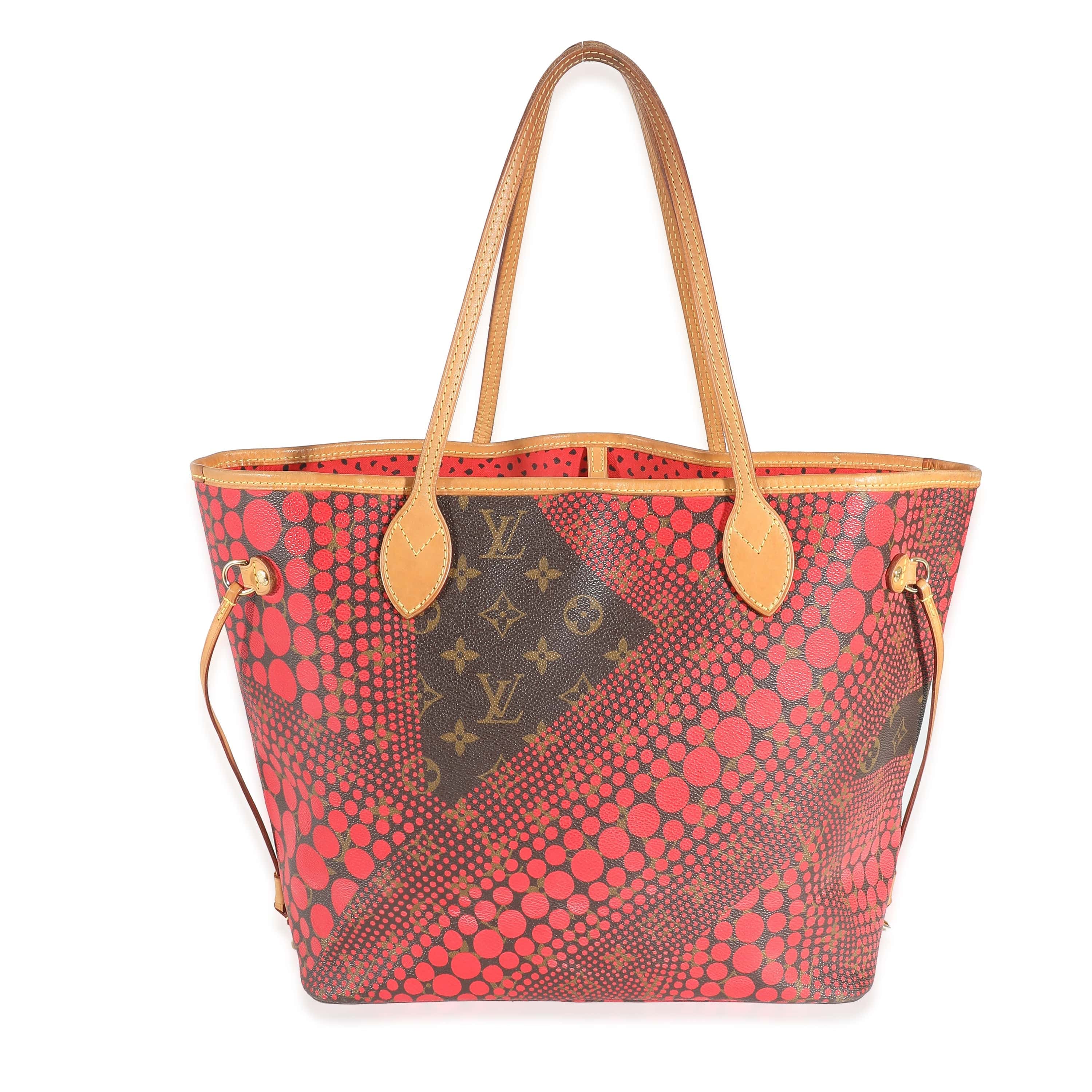 Louis Vuitton Louis Vuitton x Yayoi Kusama Monogram Canvas Red Infinity Dots Neverfull MM