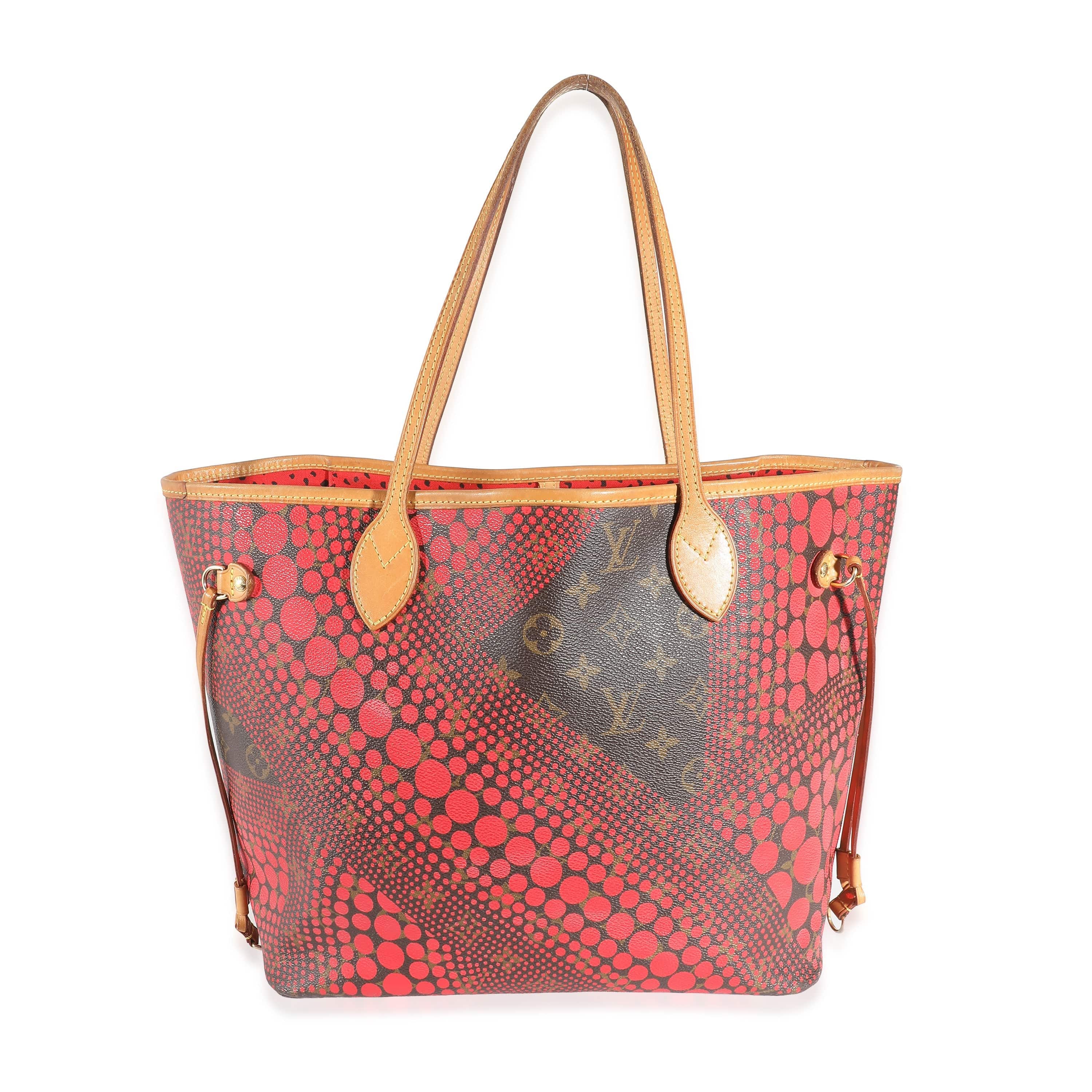 Louis Vuitton Louis Vuitton x Yayoi Kusama Monogram Canvas Red Infinity Dots Neverfull MM