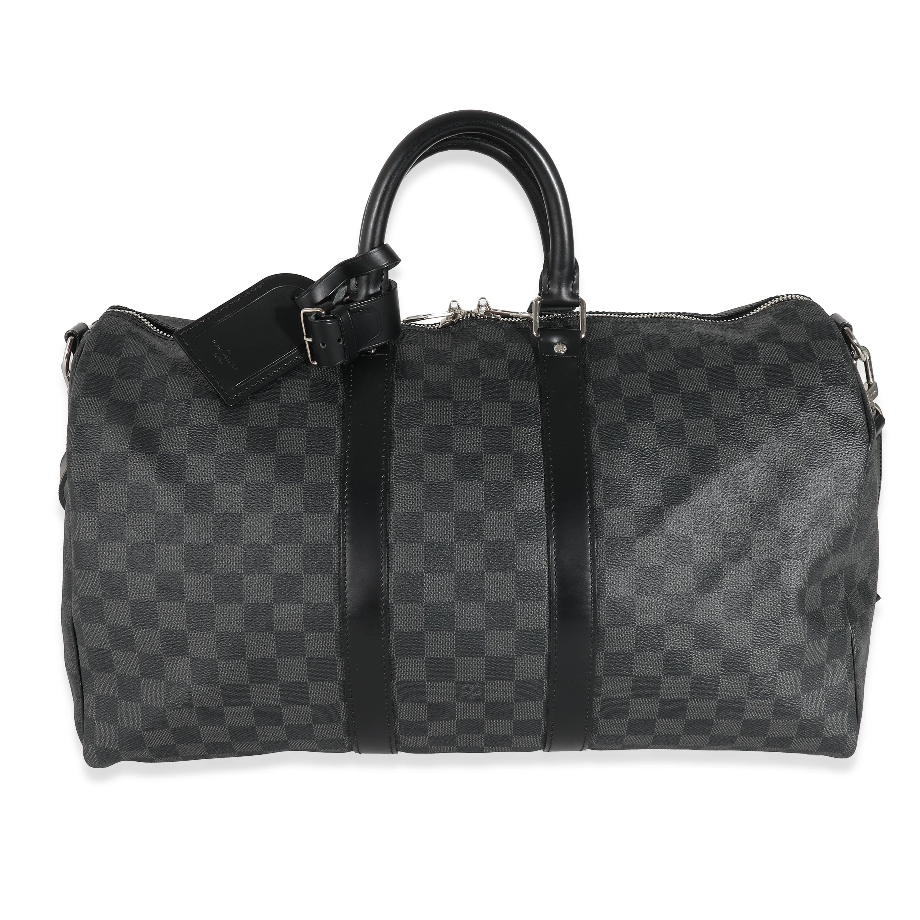 Louis Vuitton LV Damier Graphite Canvas Keepall Bandoulière 45