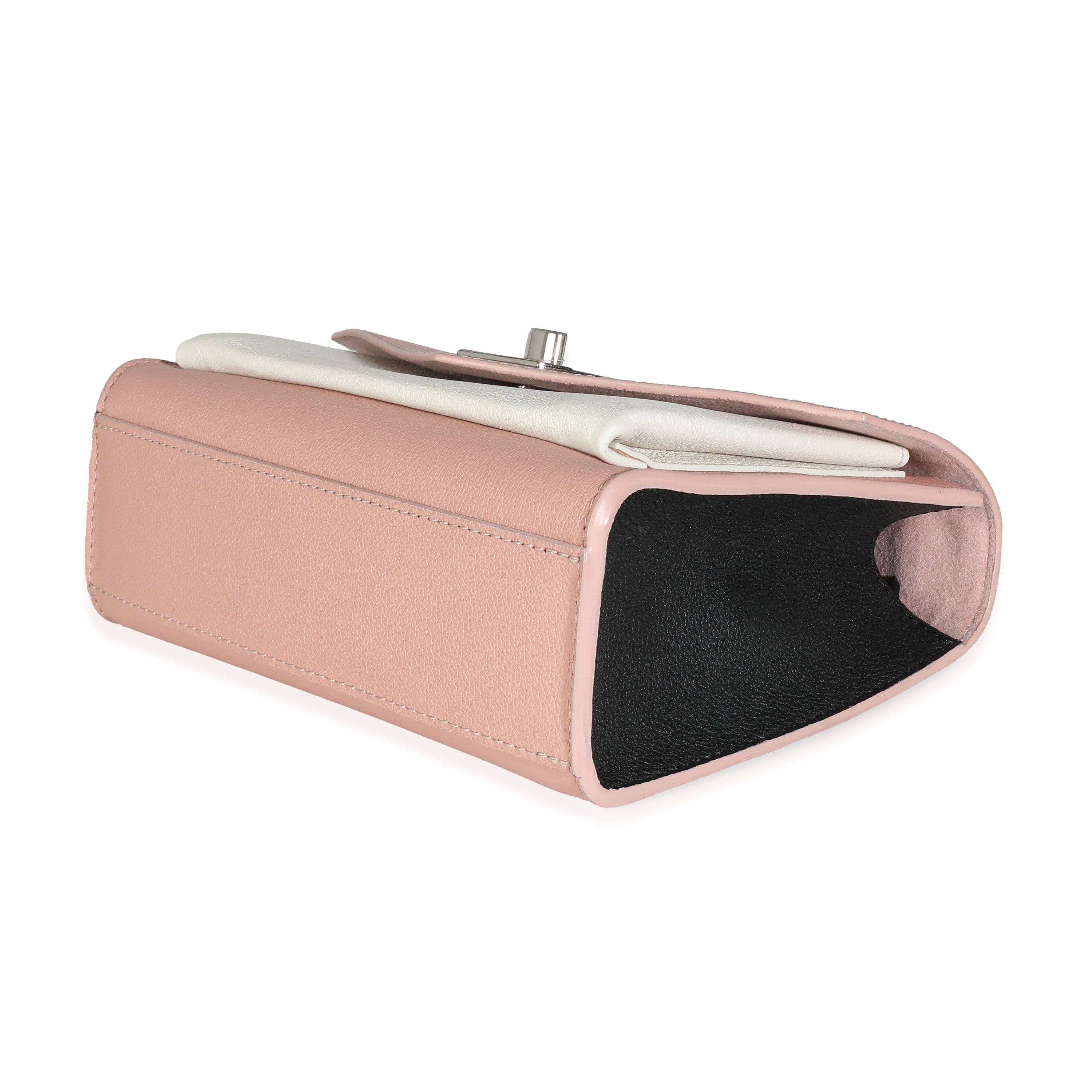 Louis Vuitton LV Pink Cream Tricolour Soft Calfskin MyLockme BB