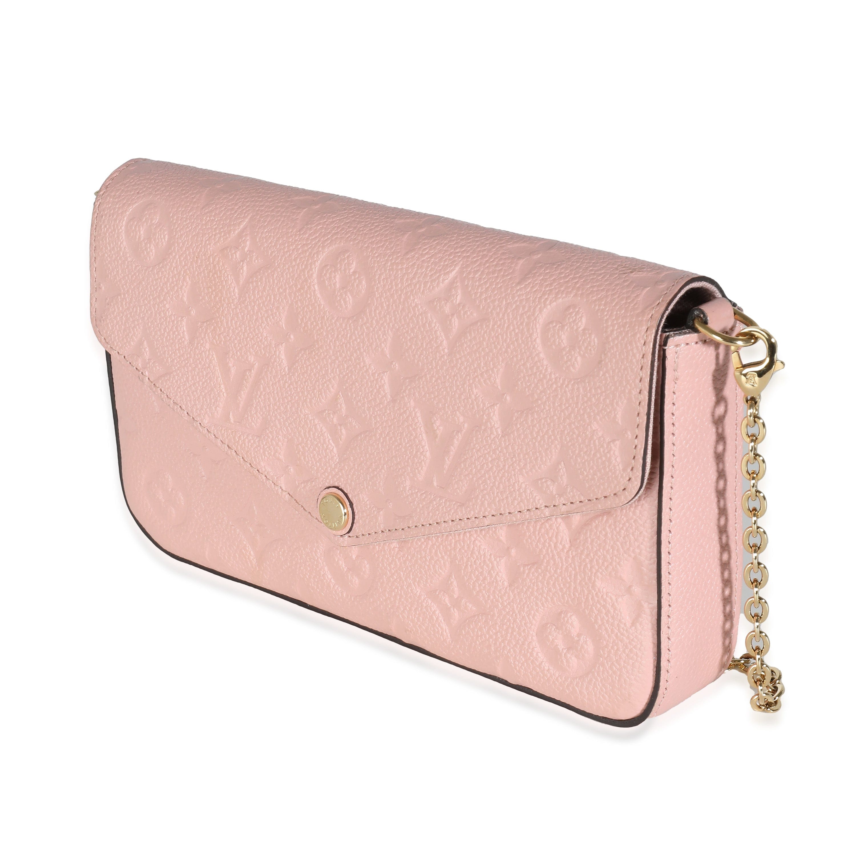 Louis Vuitton LV Rose Poudre Empreinte Felicie Pochette