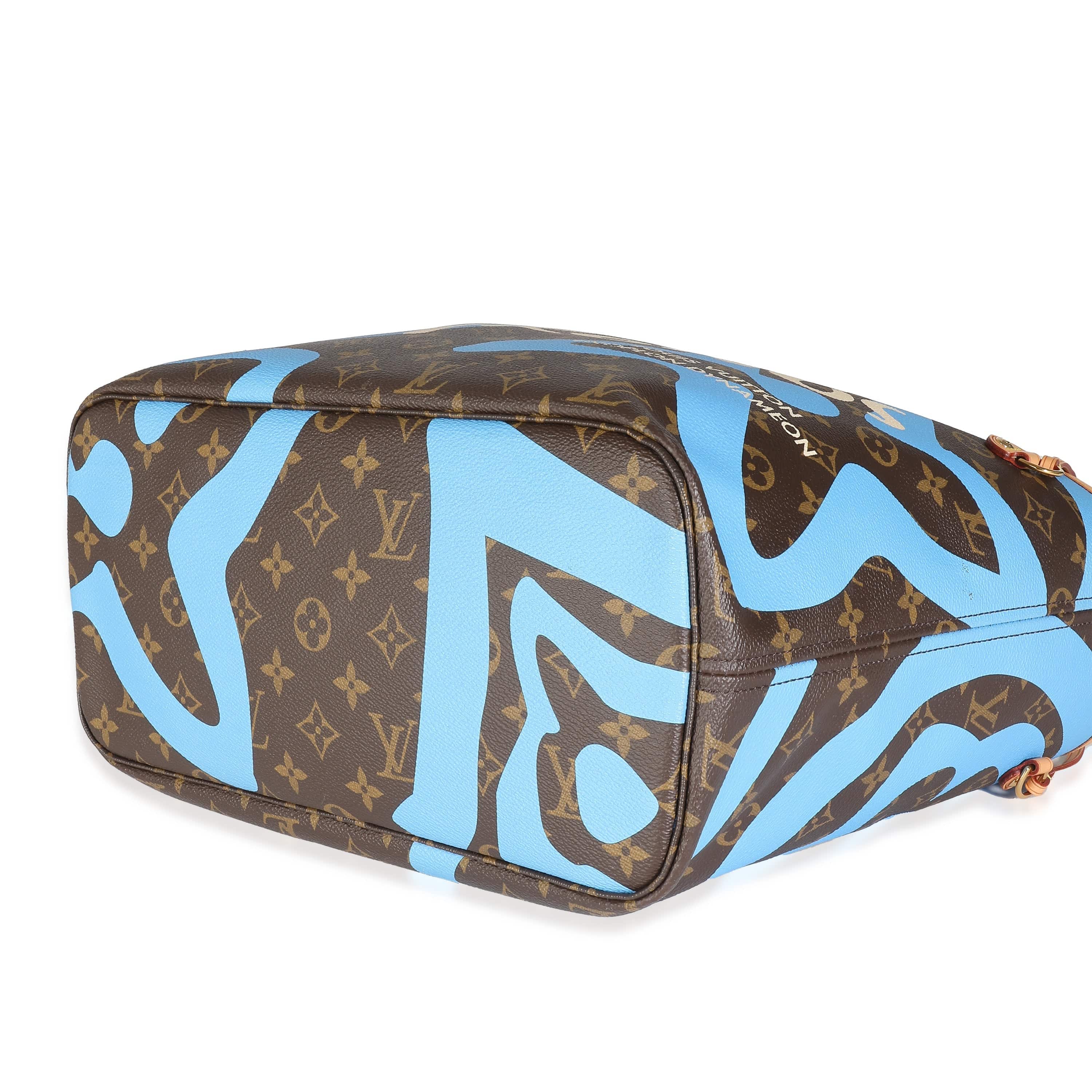 Louis Vuitton LV Tahitienne Monogram Canvas Mykonos Neverfull MM