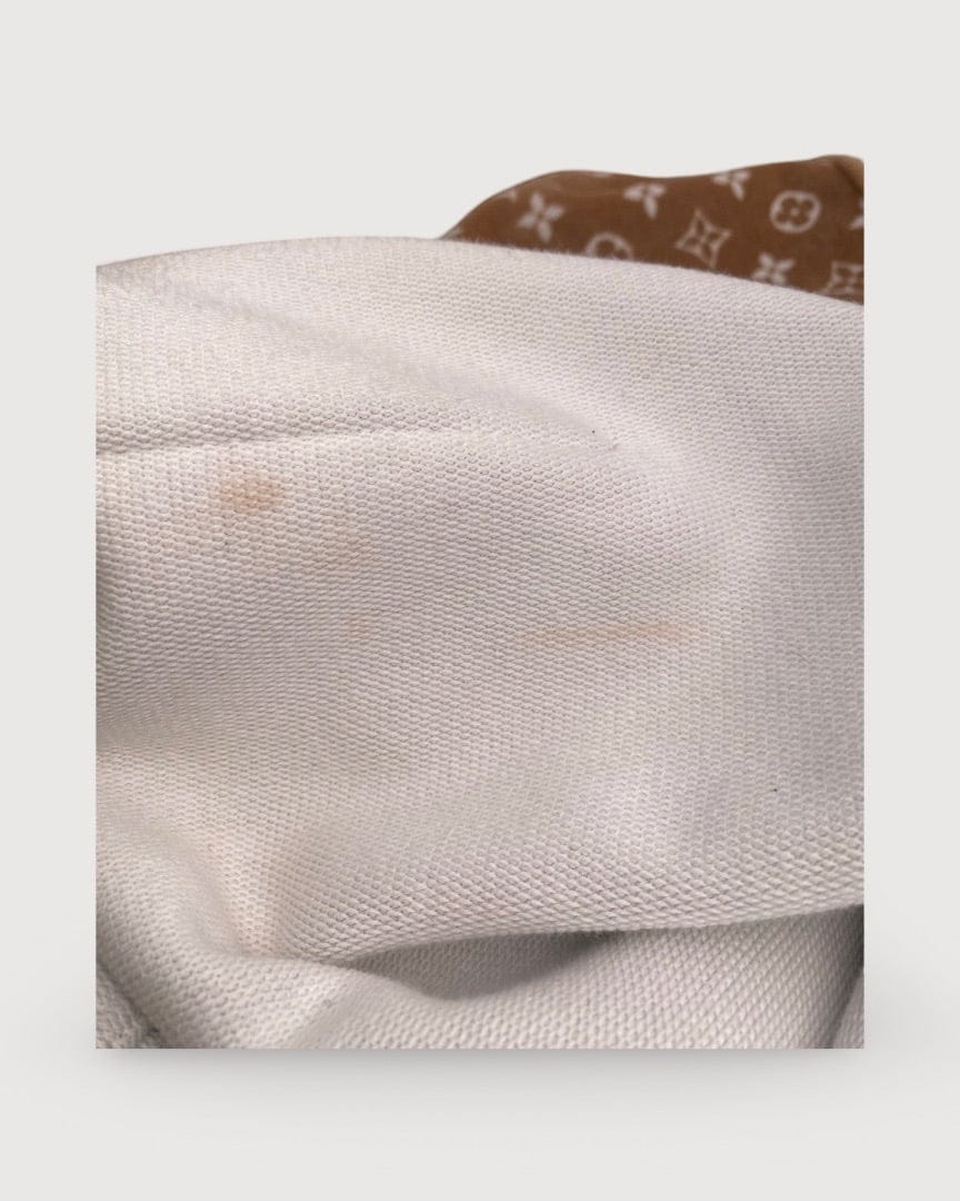 Louis Vuitton Camel/ Cream Louis Vuitton Monogram Toweling Hoodie, XS