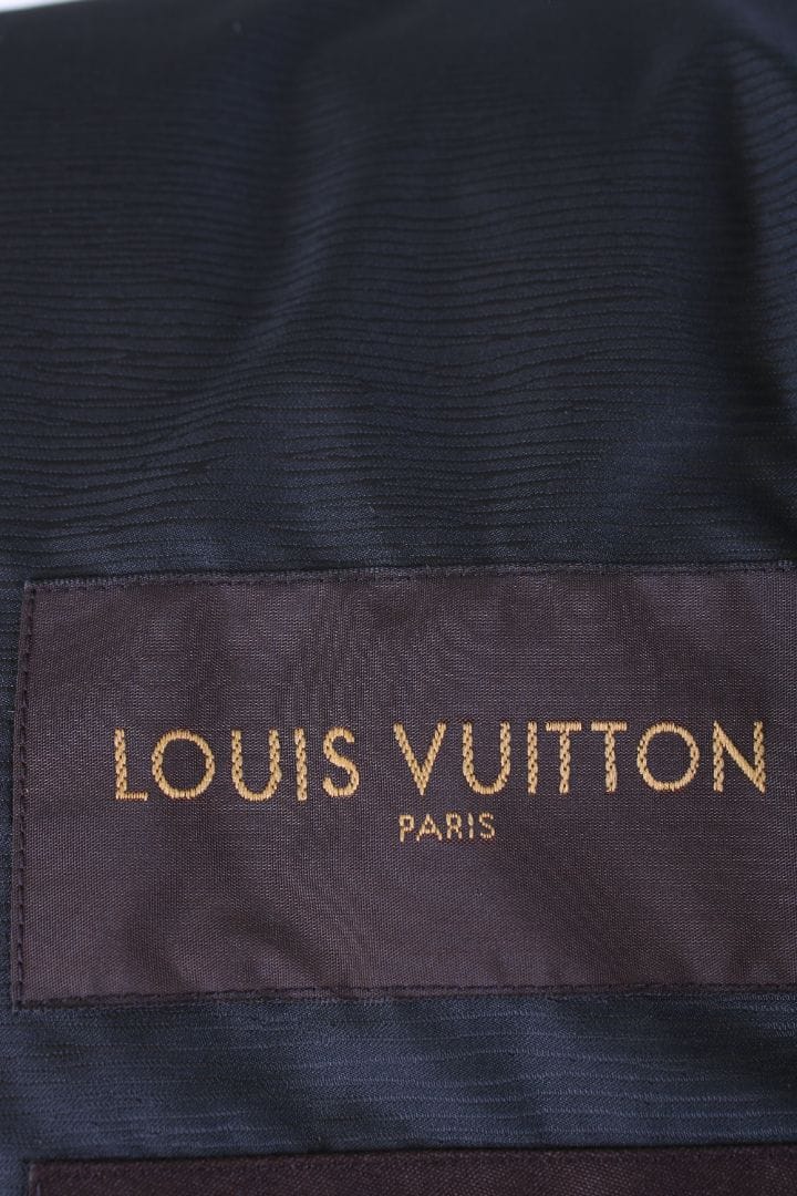 Louis Vuitton Louis Vuitton Quilted Knitted Jacket Black M