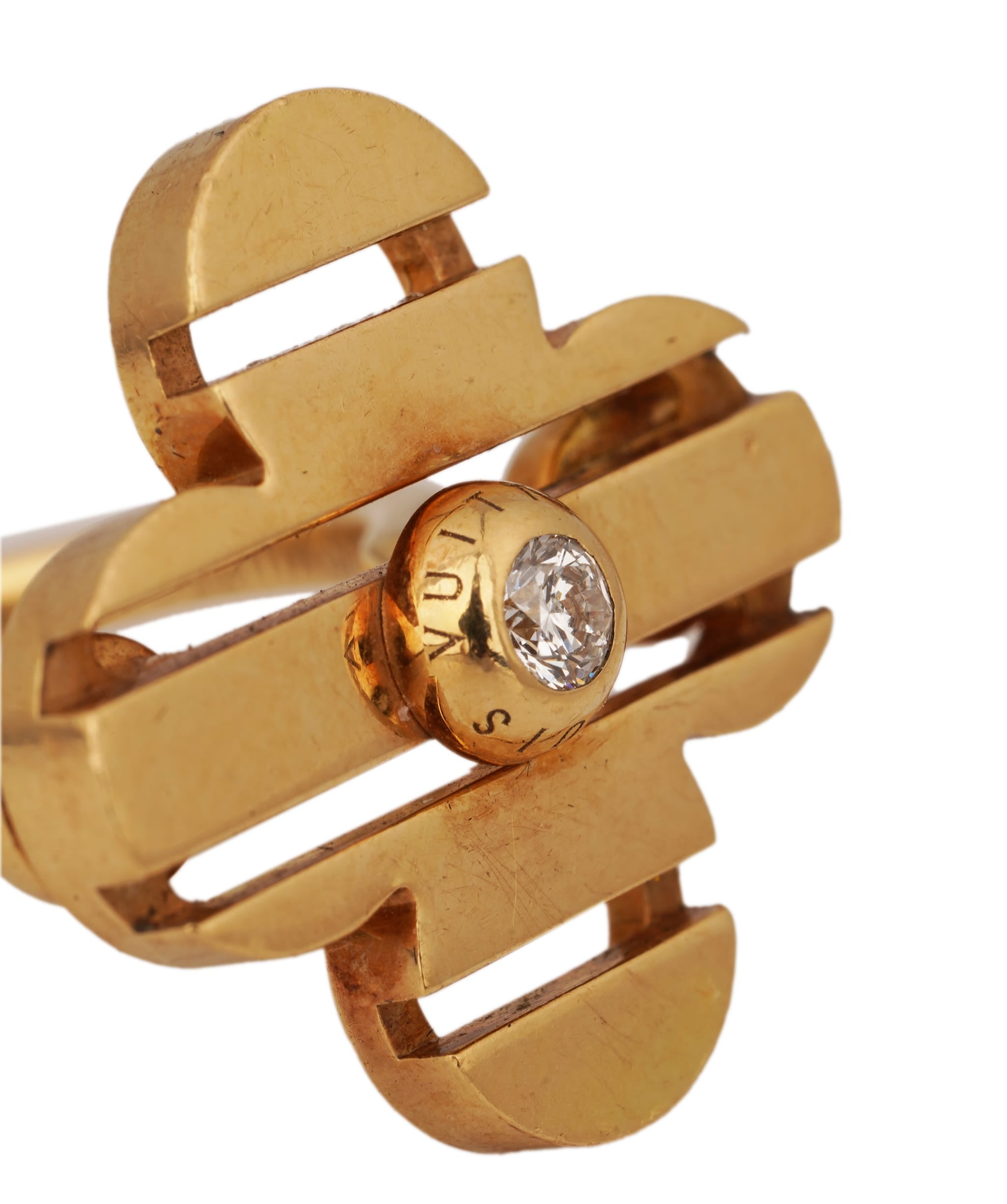 Louis Vuitton Louis Vuitton Diamond Clover Ring WA20934
