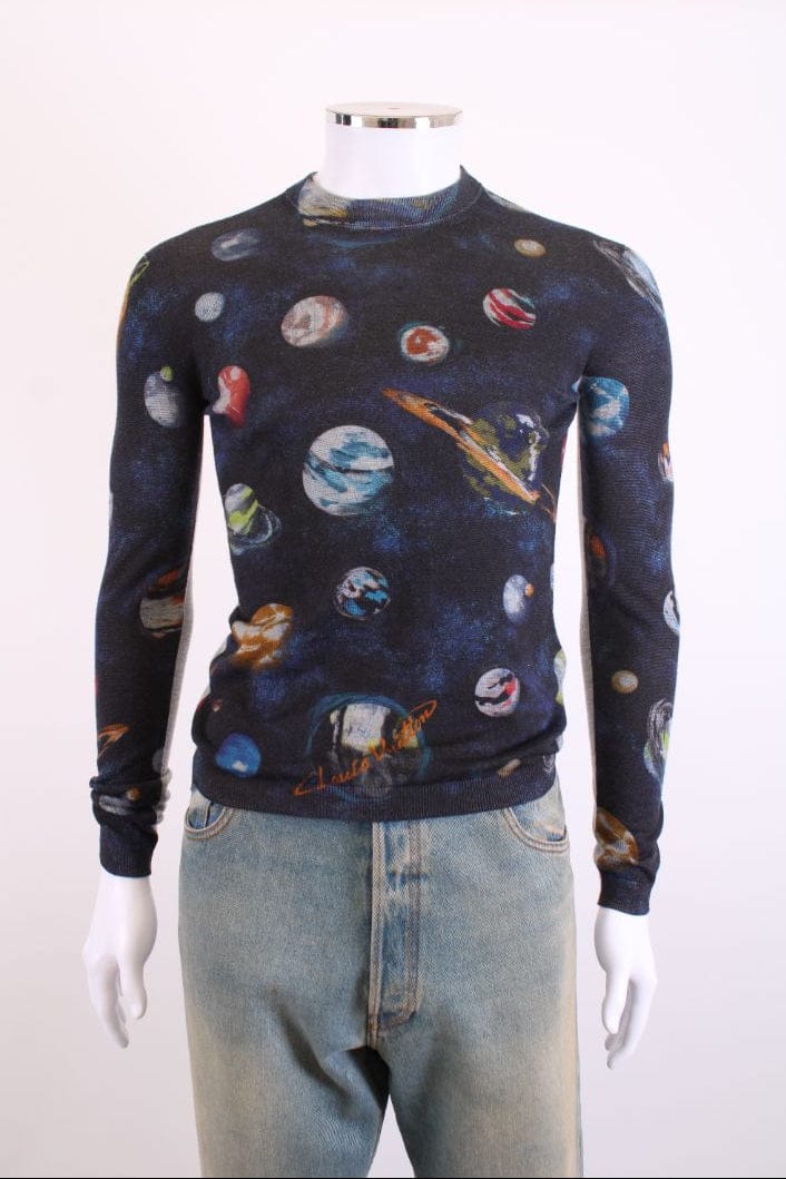 Louis Vuitton Louis Vuitton Space Print Jumper Multicoloured XS