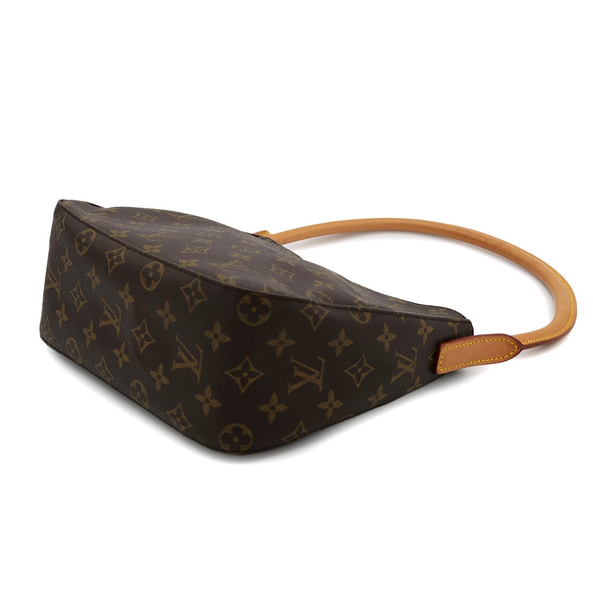 LOUIS VUITTON LOUIS VUITTON MONOGRAM LOOPING MM SHOULDER BAG BROWN M51146 90301642