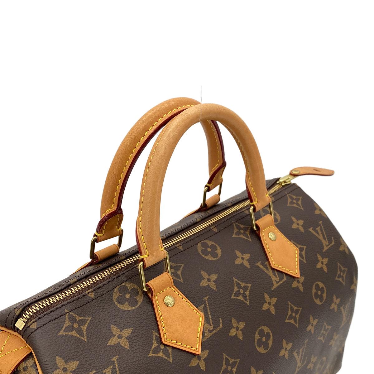 LOUIS VUITTON LOUIS VUITTON MONOGRAM SPEEDY 30 HAND BAG BROWN M41108 90298736