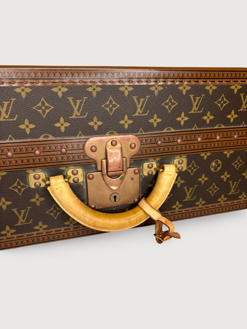 Louis Vuitton Brown Louis Vuitton Luggage, Alzer Shoe Trunk