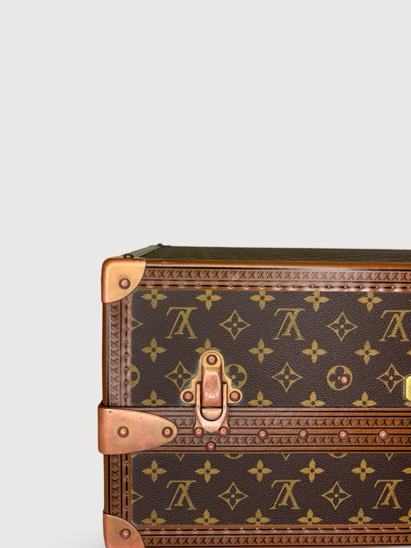 Louis Vuitton Brown Louis Vuitton Luggage, Alzer Shoe Trunk