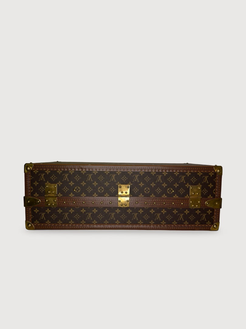 Louis Vuitton Brown Louis Vuitton Luggage, Alzer Shoe Trunk