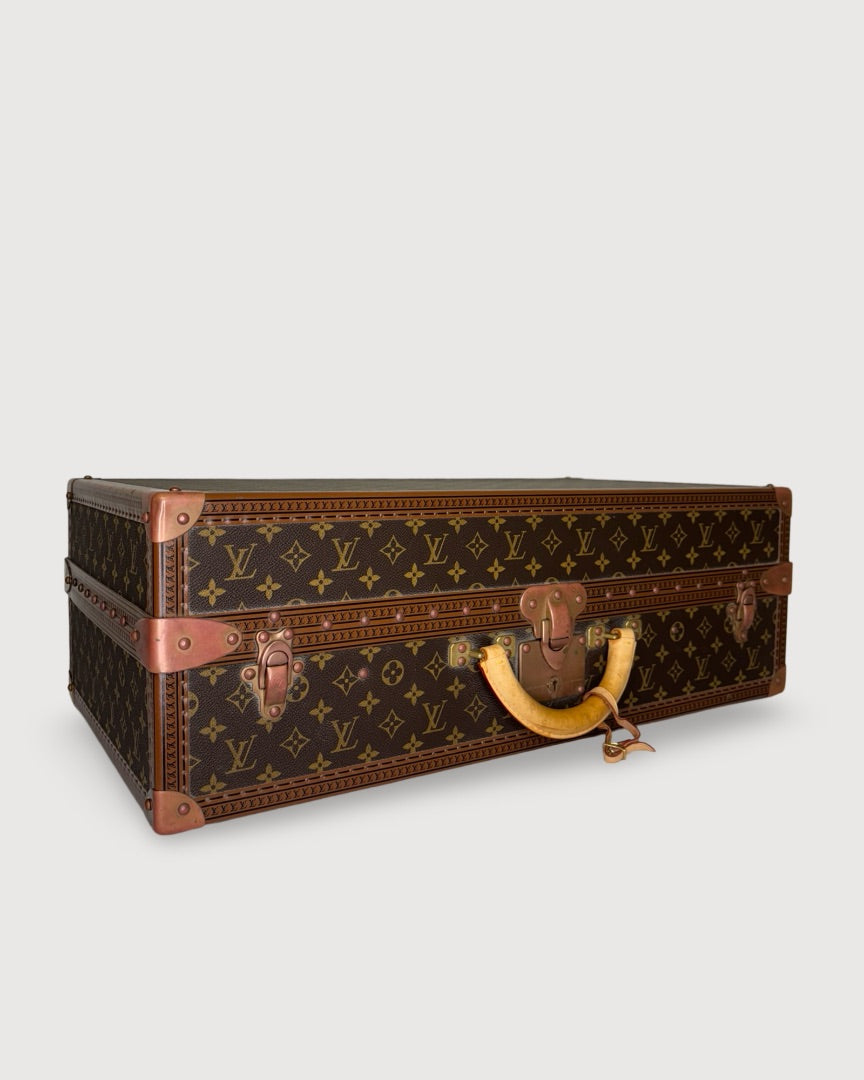 Louis Vuitton Brown Louis Vuitton Luggage, Alzer Shoe Trunk