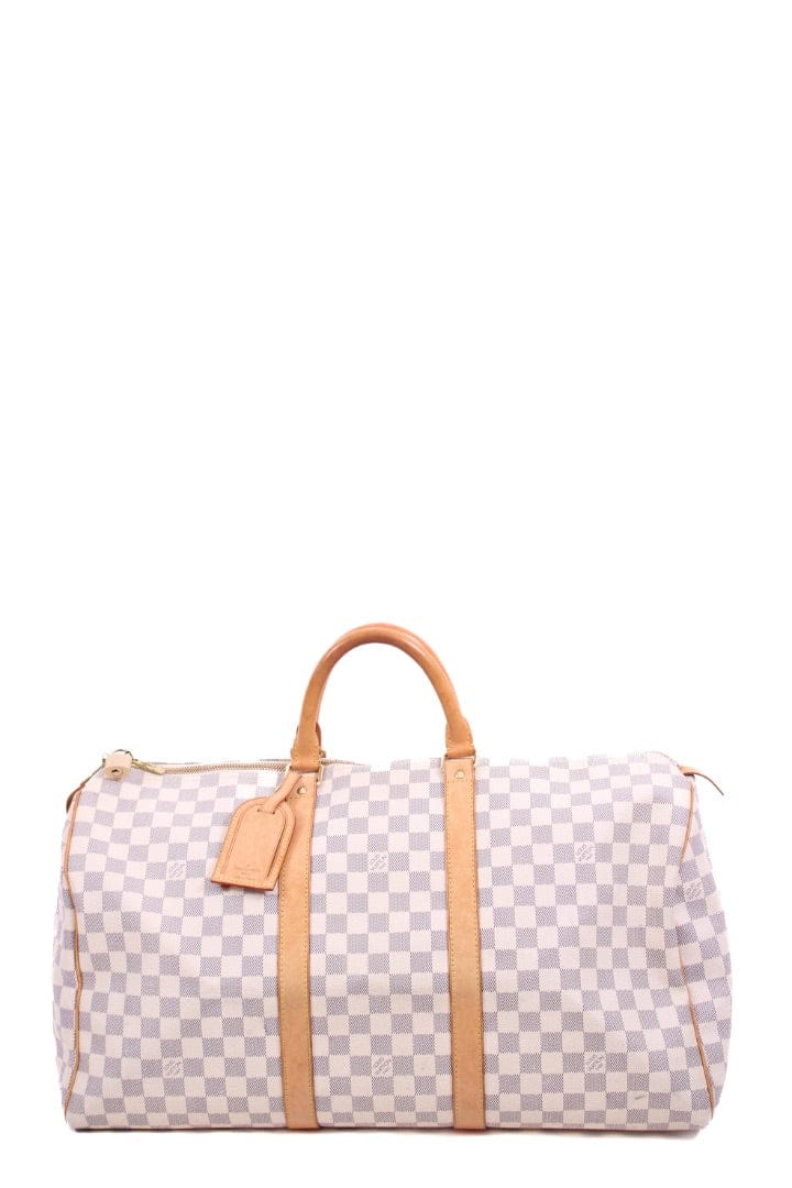 Louis Vuitton Louis Vuitton Damier Azur Keepall 50