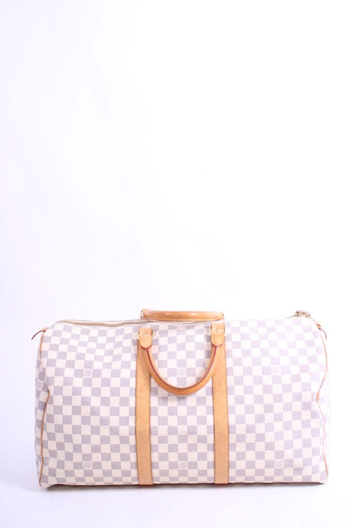 Louis Vuitton Louis Vuitton Damier Azur Keepall 50