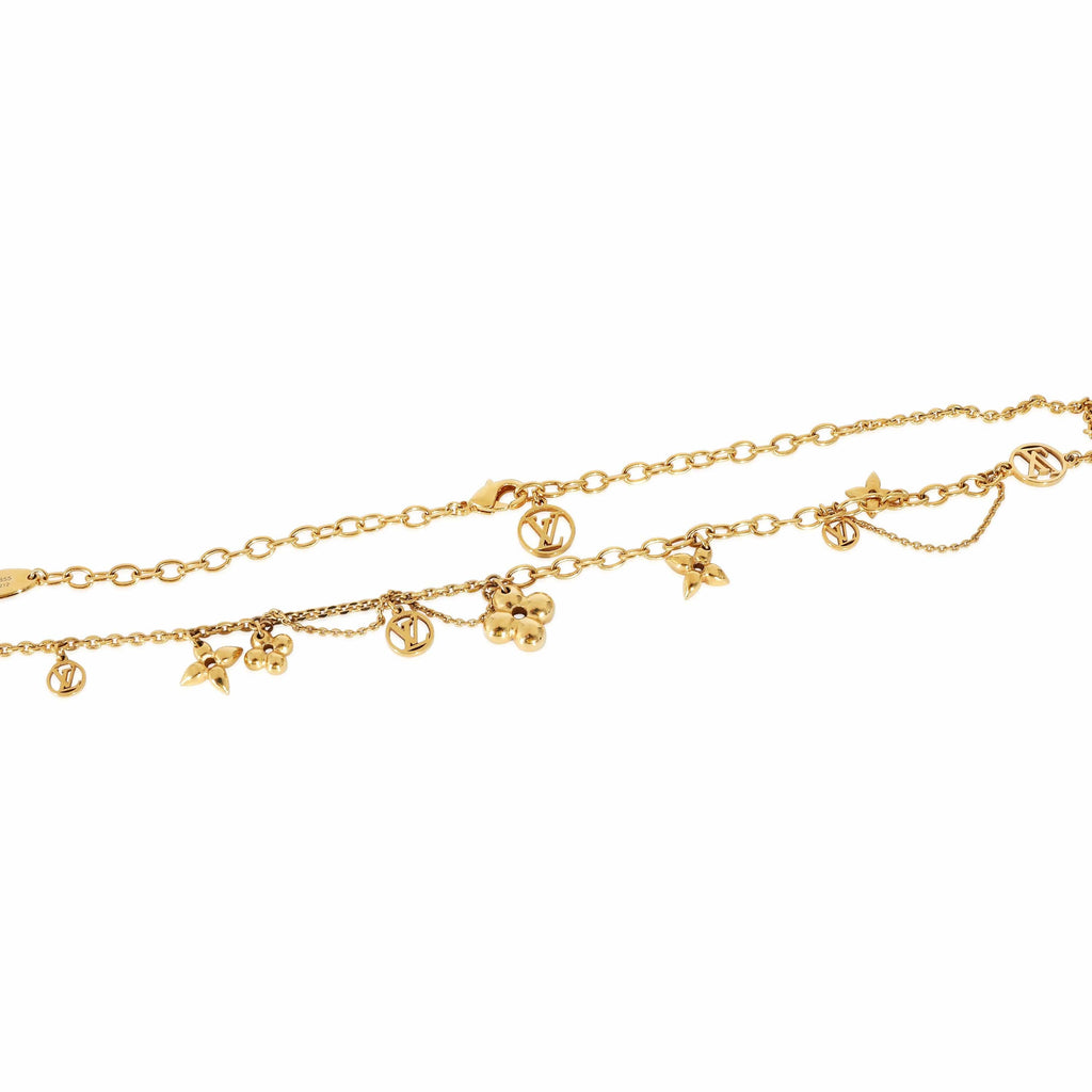 Louis Vuitton Blooming Supple Gold Plated Necklace – LuxuryPromise