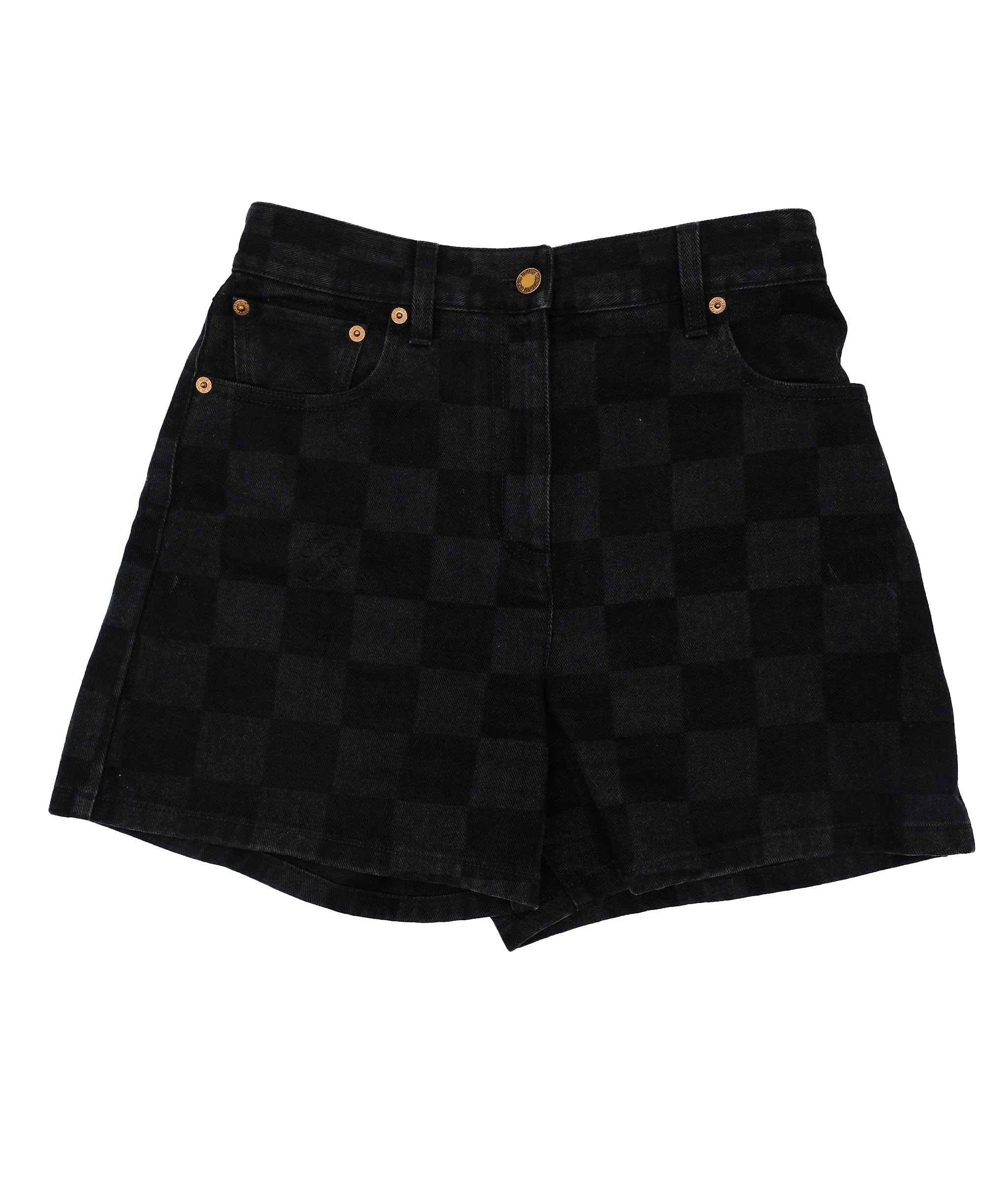 Louis Vuitton Louis Vuitton Damier Shorts black RJC3196