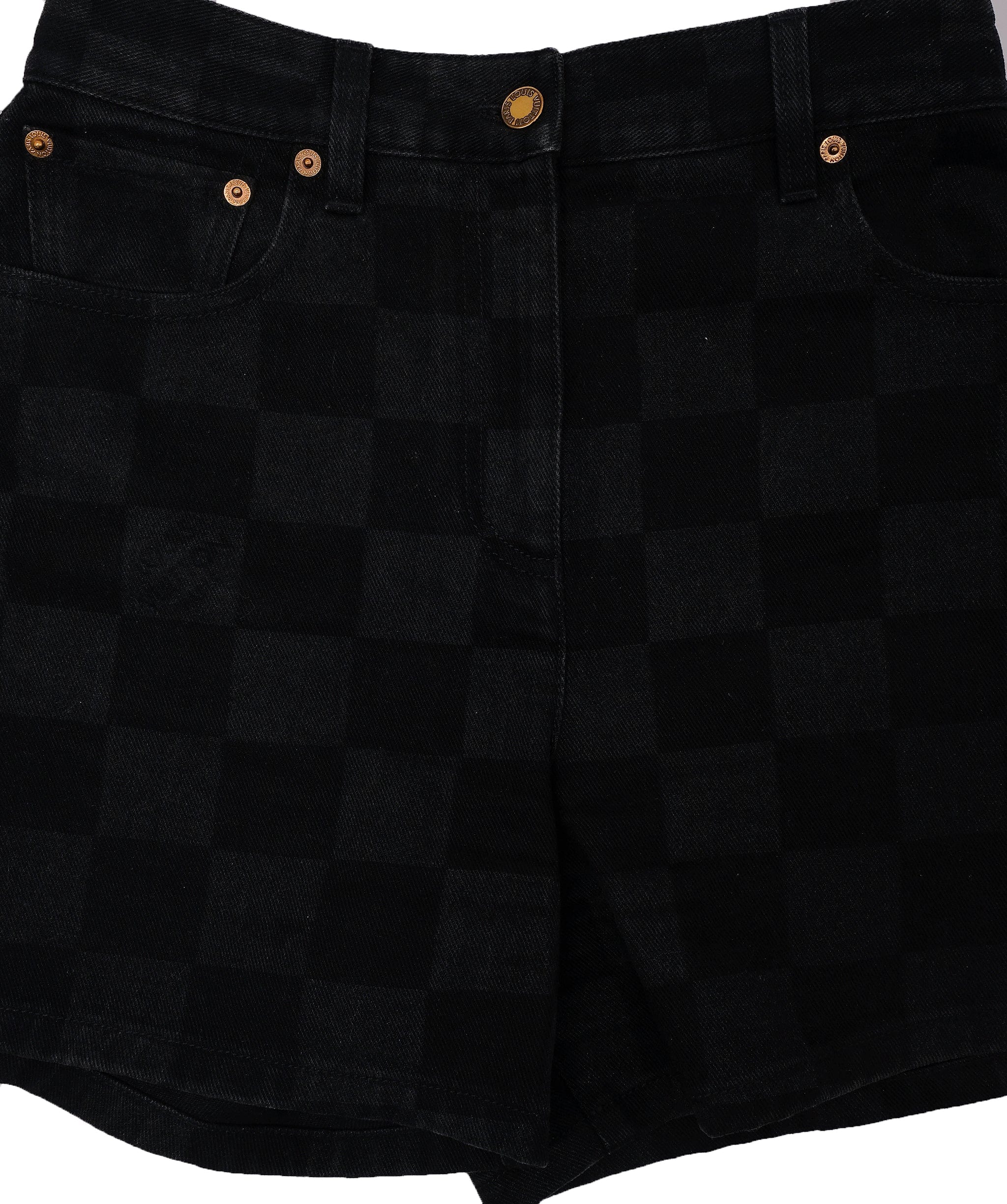 Louis Vuitton Louis Vuitton Damier Shorts black RJC3196