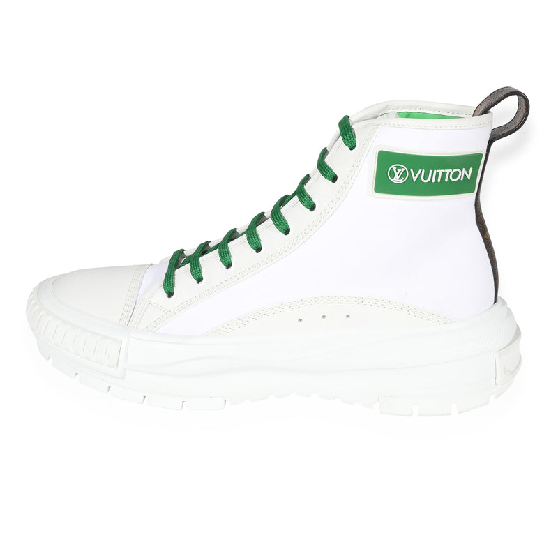 Louis Vuitton Squad Sneaker Boot 'White Green