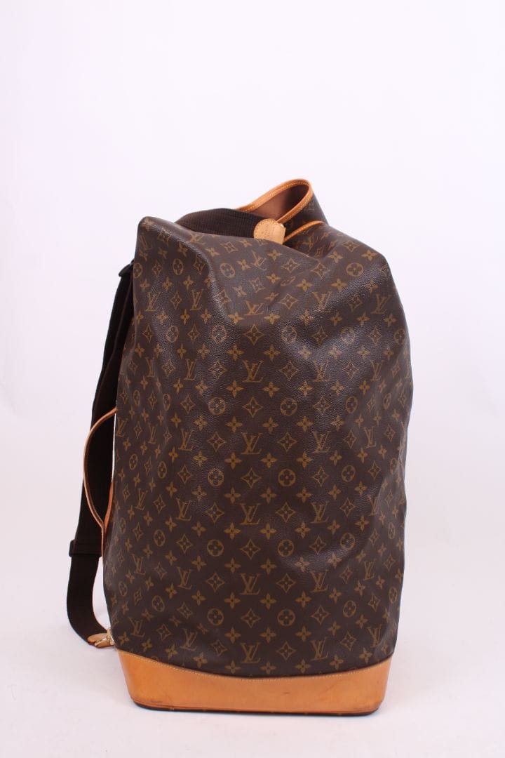 Louis Vuitton Louis Vuitton Monogram Sac Marin Sailor Travel Bag Brown/ Tan