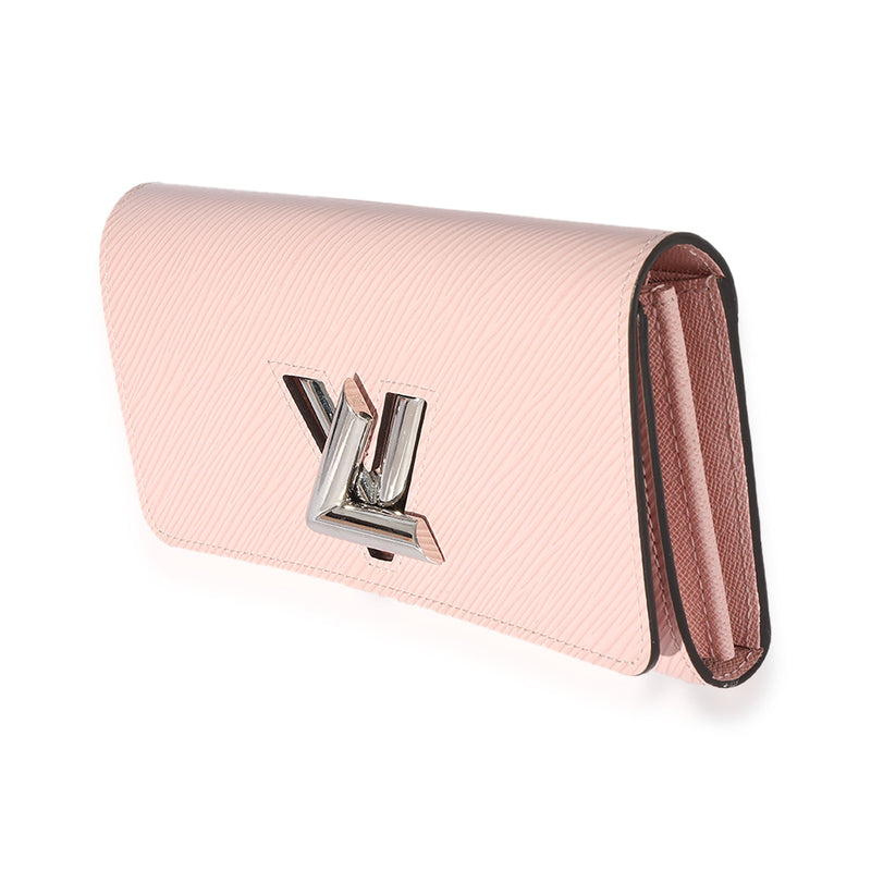 Louis Vuitton Epi Twist Compact Rose Wallet