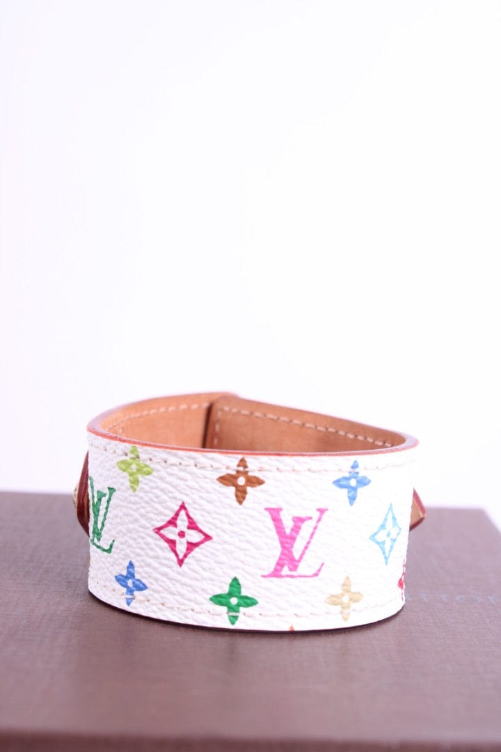 Louis Vuitton X Takashi Murakami Louis Vuitton X Takashi Murakami Monogram Bracelet White/ Multi Colured