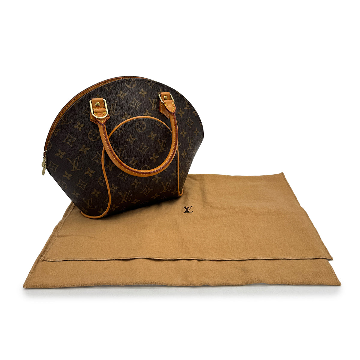 LOUIS VUITTON MONOGRAM ELLIPSE PM HAND BAG BROWN M51127 90312692