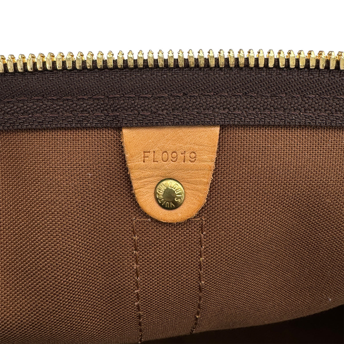 LOUIS VUITTON MONOGRAM KEEPALL BANDOULIERE 60 LUGGAGE BROWN M41412 90313528