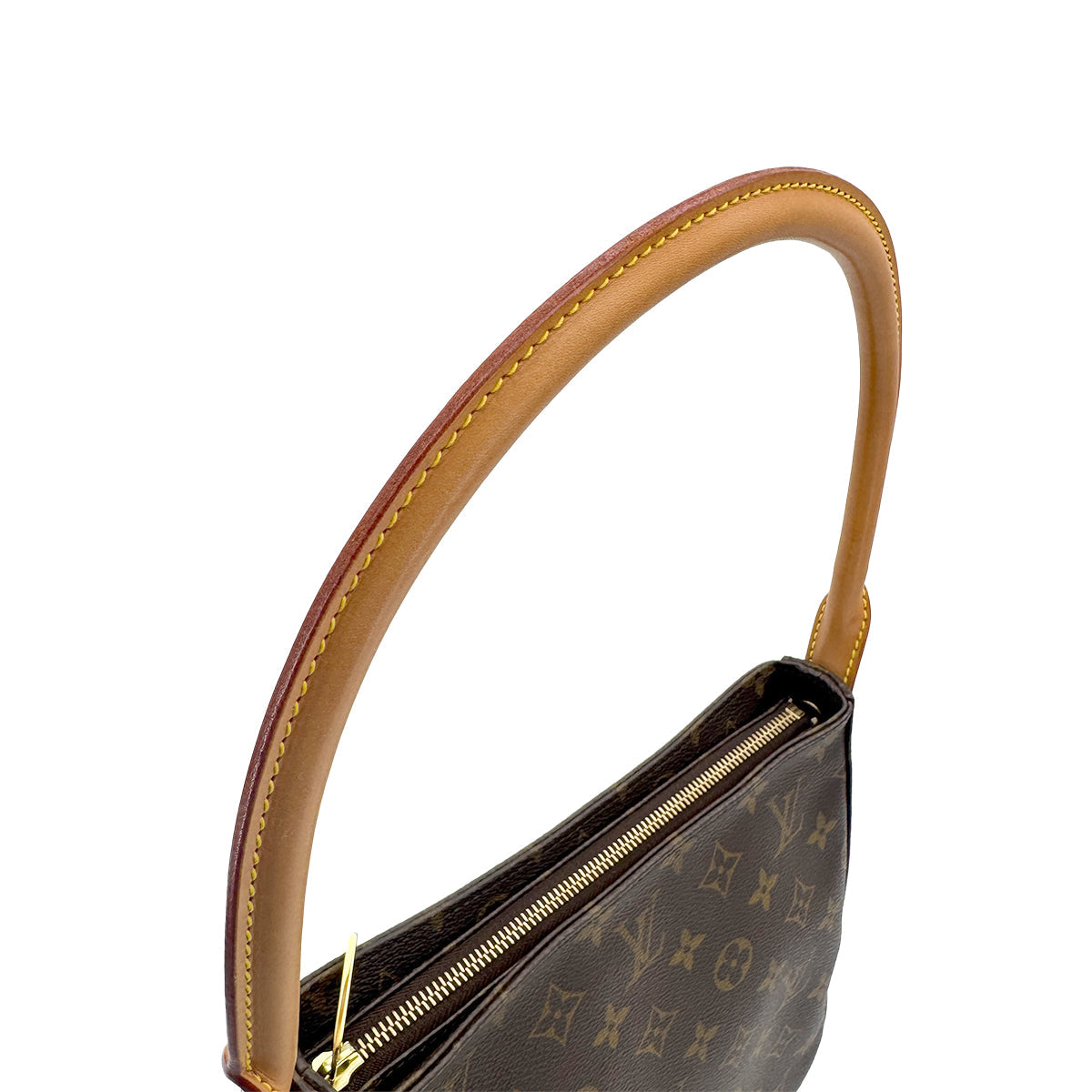 LOUIS VUITTON MONOGRAM LOOPING MM SHOULDER BAG BROWN M51146 90311981