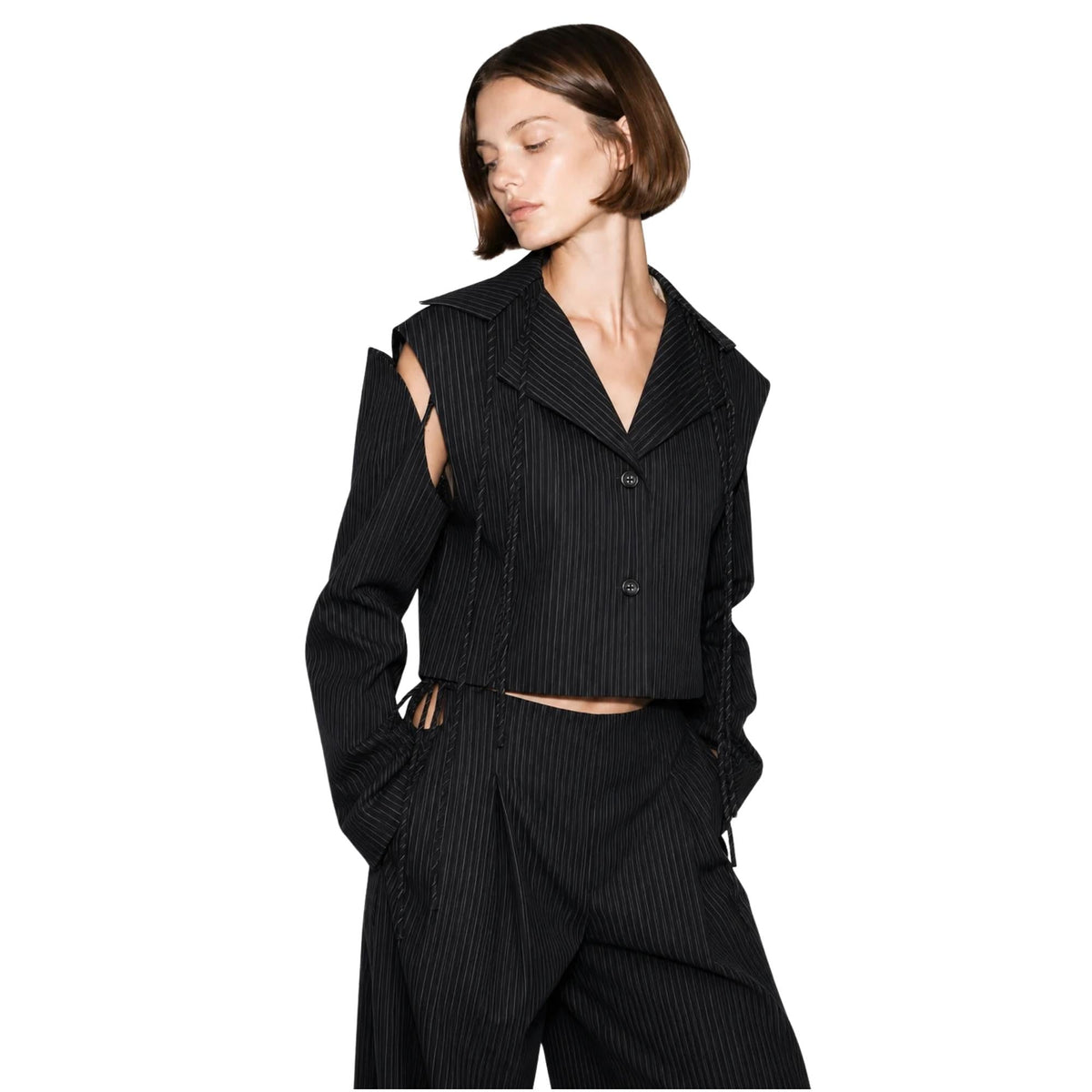 LU FASHION DECONSTRUCTED JACKET-TOPقميص “PUSHKIN”