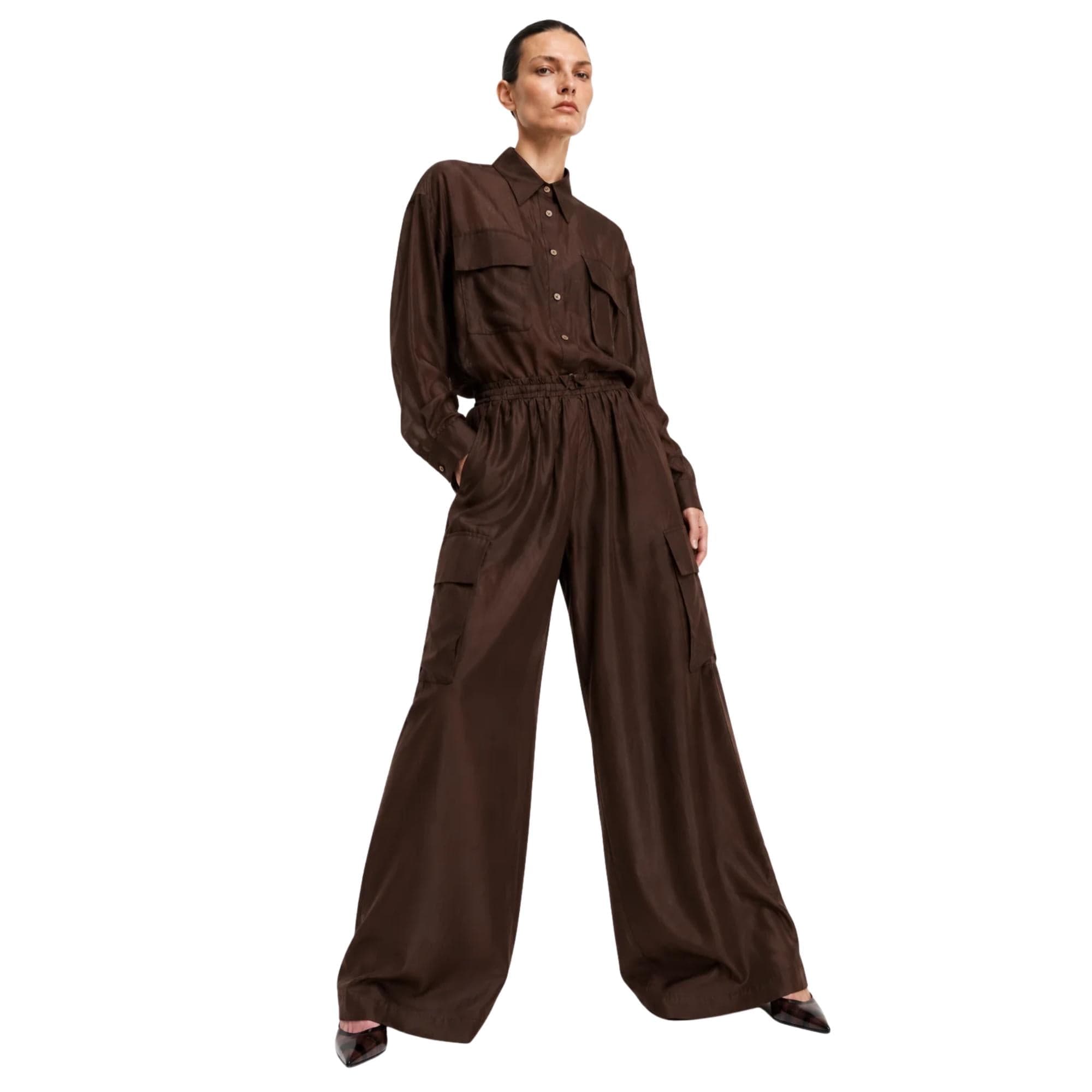 LU FASHION UTILITY TWO-PIECE SET تعيين (SHIRT & PANTS) “MILANO”