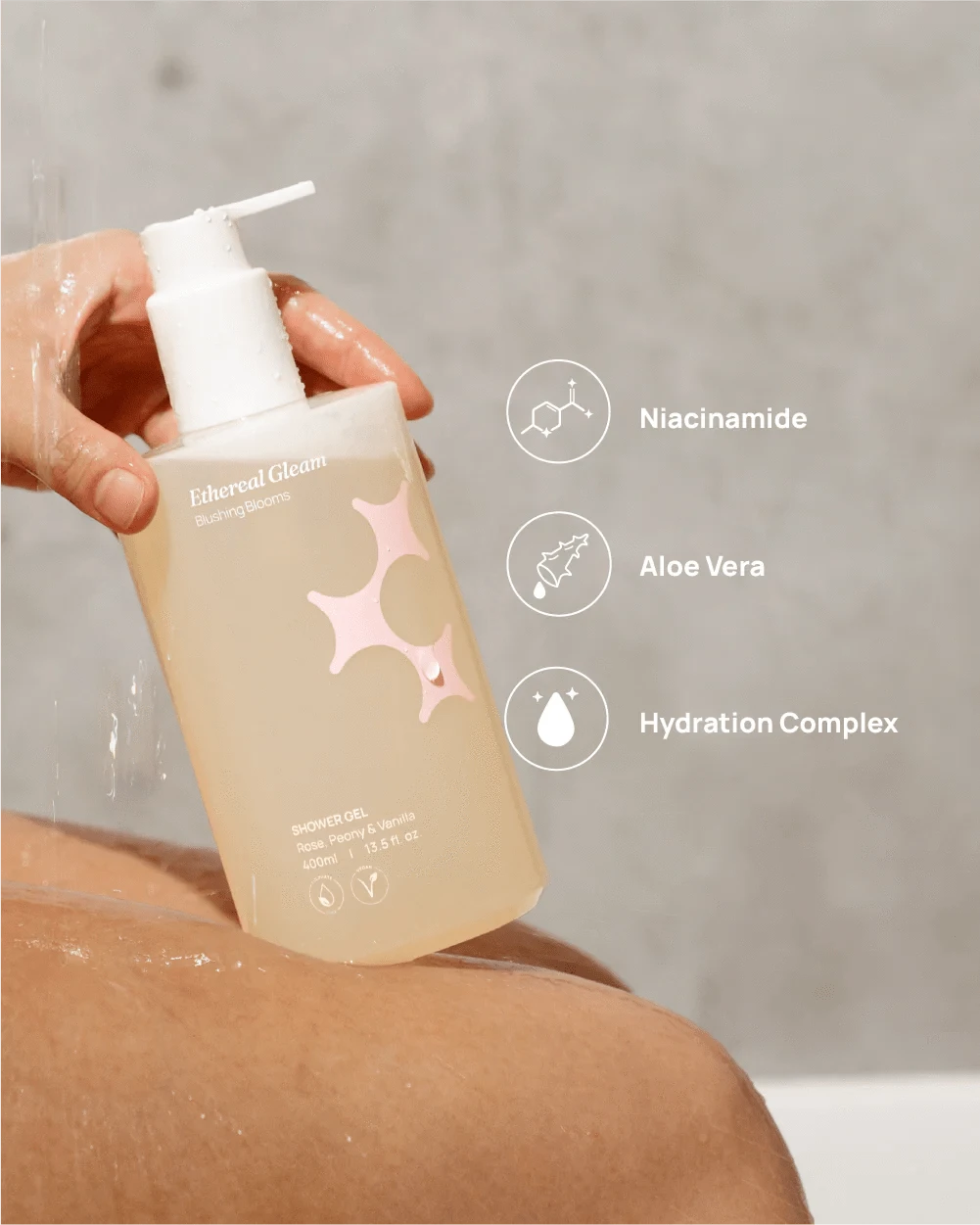 LUMI Beauty LUMI Beauty Blushing Blooms Shower Gel 400ml ANC1249