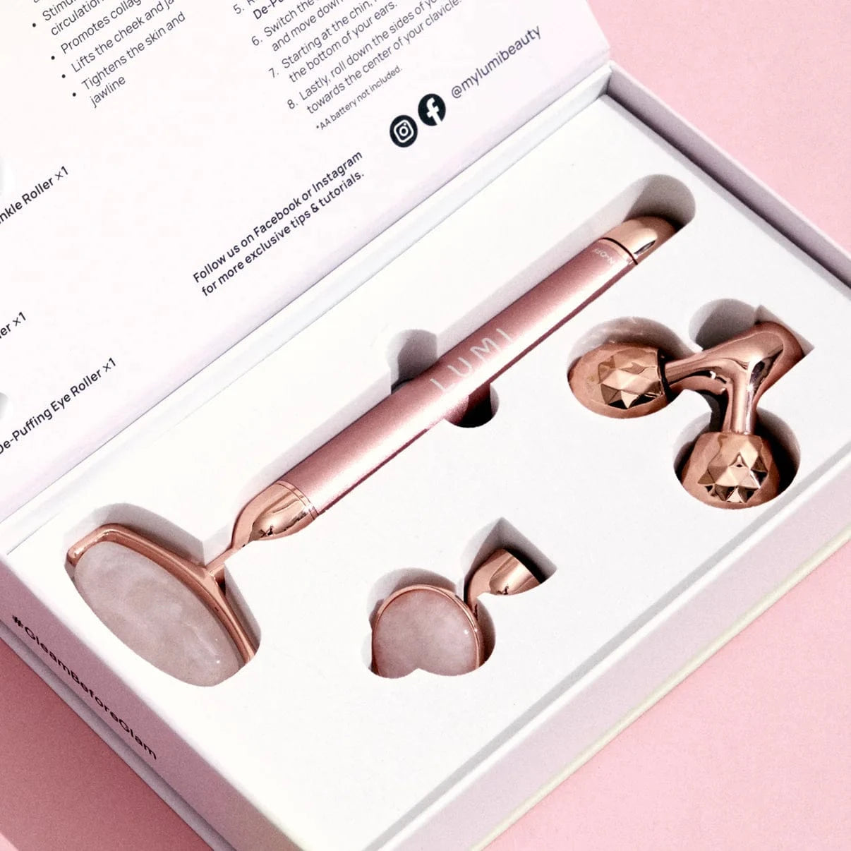 LUMI Beauty LUMI Beauty Gleam Time Roller Set ANC1251