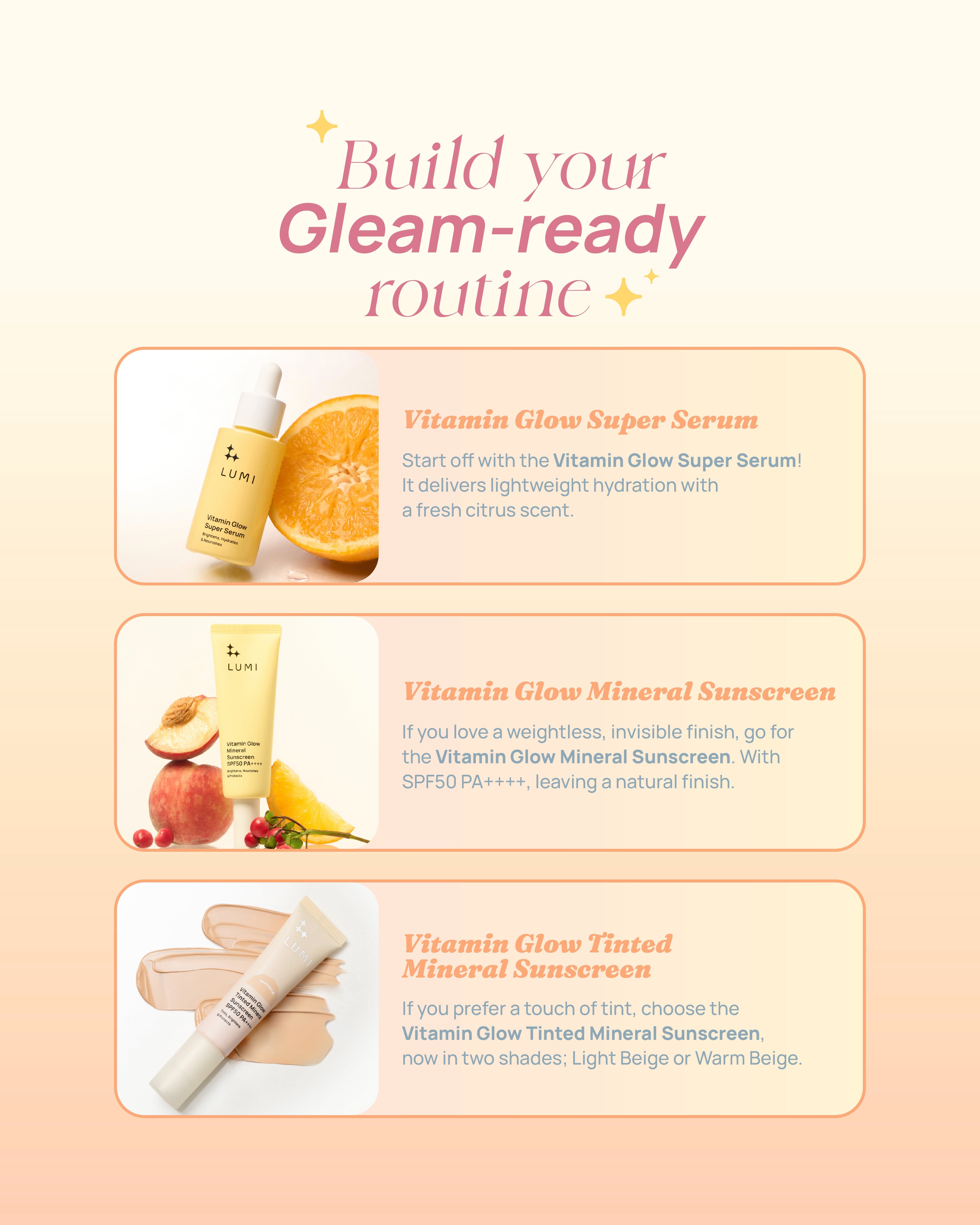 LUMI Beauty Tint & Gleam Bundle