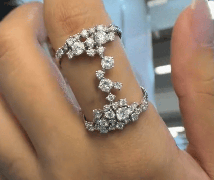 Luxury Promise 1206 diamond ring