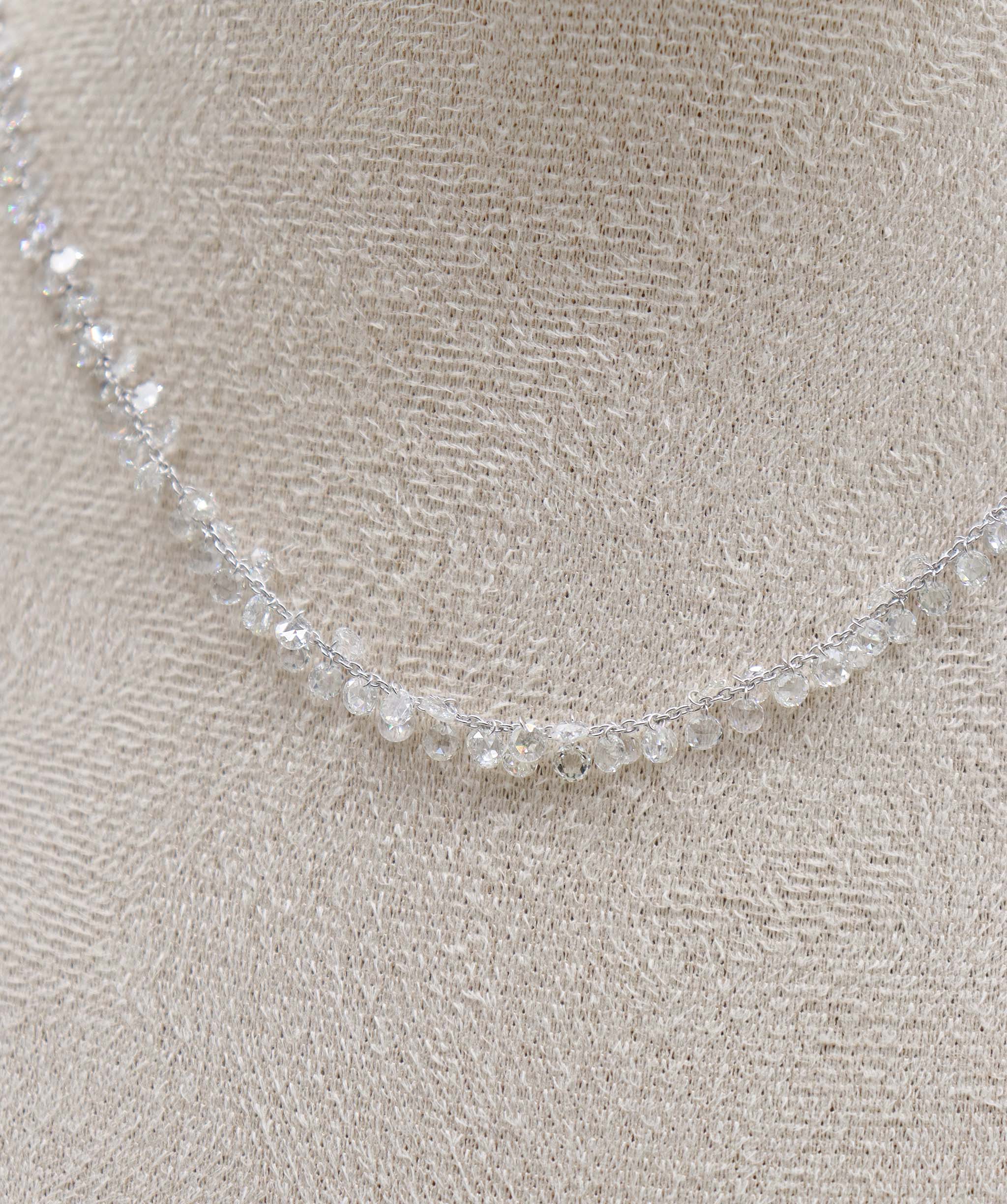 Luxury Promise 18K GOLD & DIAMOND NECKLACE C12303