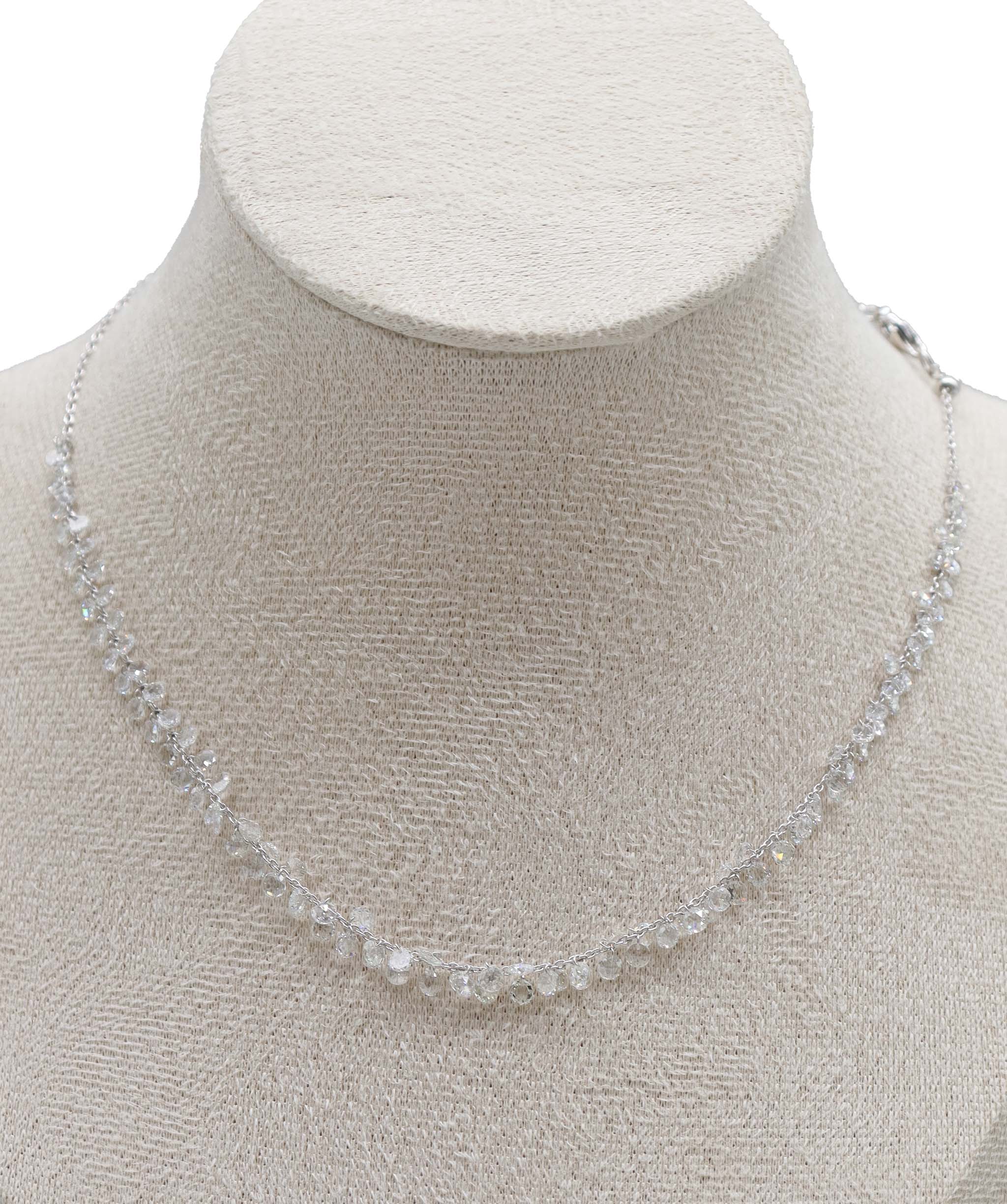 Luxury Promise 18K GOLD & DIAMOND NECKLACE C12303