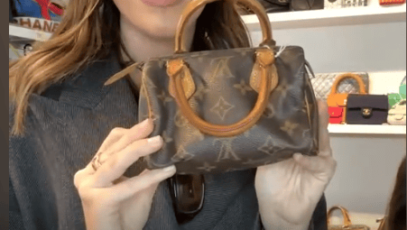 LUXURY PROMISE AKC0589 LV Speedy Mini HL Handbag nxroxyzoas