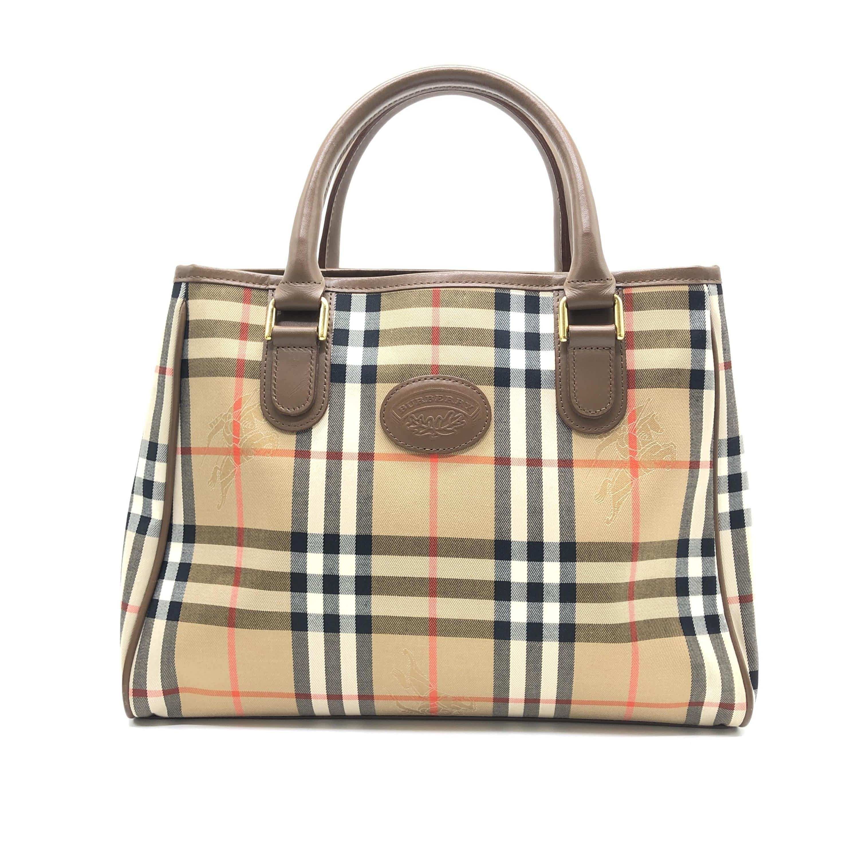 Luxury Promise Beige Nova Check Tote Handbag C331225