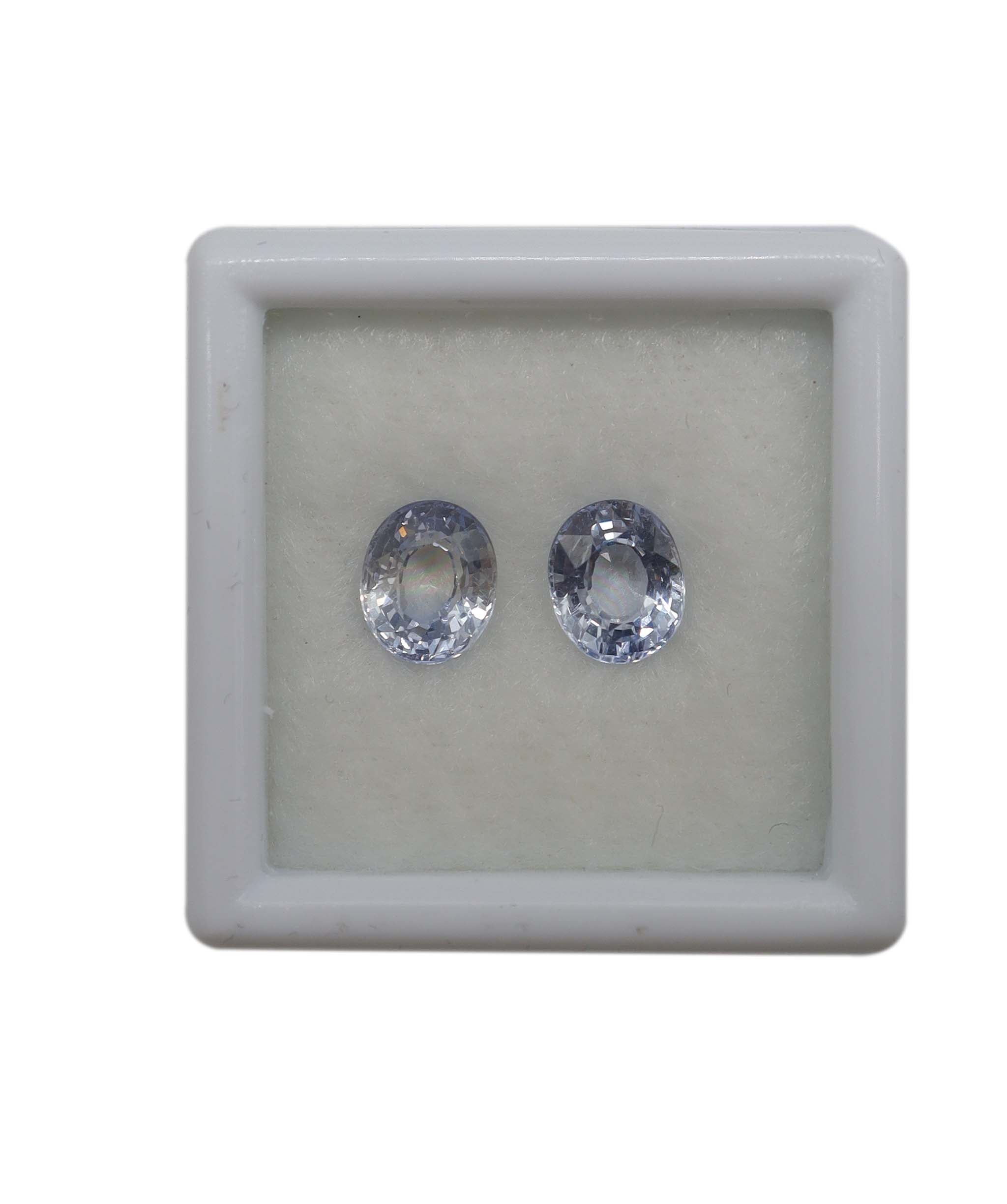 Luxury Promise Blue Sapphire 2.09 cts Heat/Natural - MS8708-14