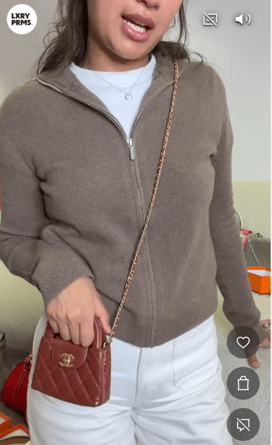 Luxury Promise Chanel nano Kelly with ghw ALC4392