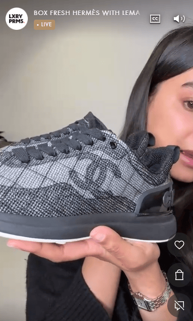 Luxury Promise Chanel Trainers 37 ALC3867