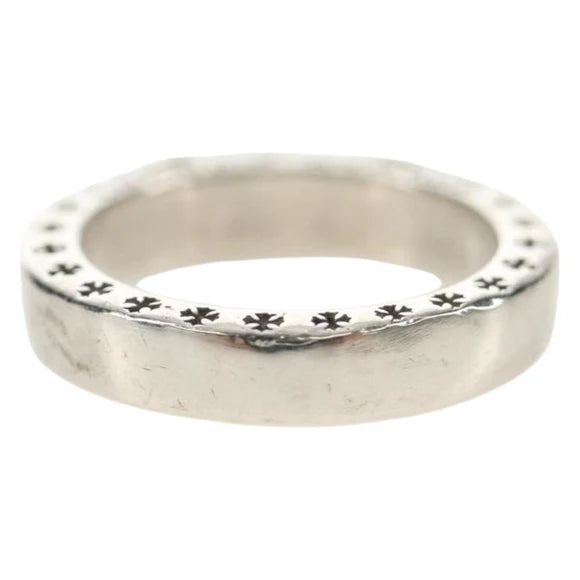 Luxury Promise Chrome Hearts Baby Bell Ring Ag925 Silver Auth 152459M 152459M