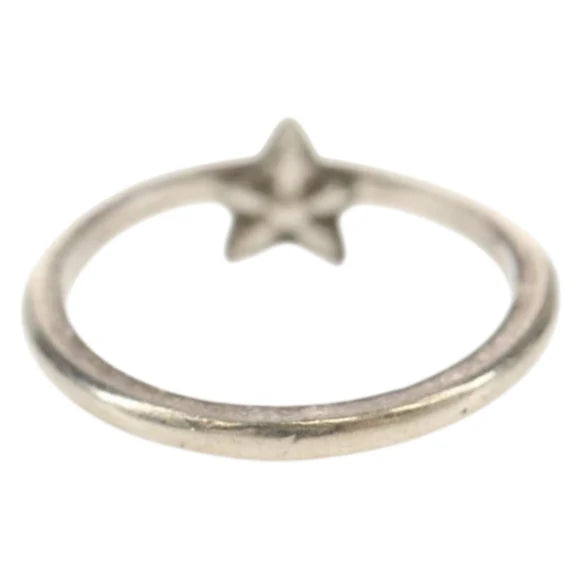 Luxury Promise Chrome Hearts Bubble Gum Starling Ring Ag925 Silver Auth 142408M 142408M
