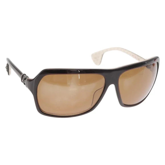 Luxury Promise Chrome Hearts CH Plus Sunglasses plastic Brown Auth am9388V am9388V