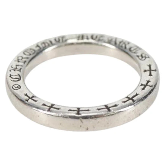 Luxury Promise Chrome Hearts NTFL Ring Ag925 Silver Auth 134930M 134930M